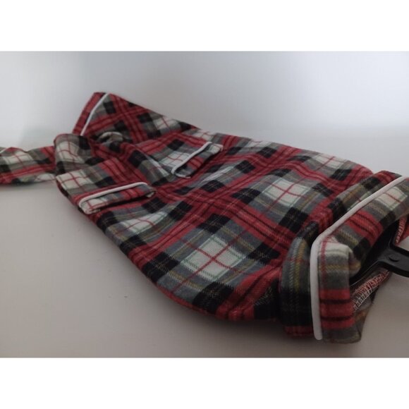 Luvgear Red/White Plaid Small Dog Pyjamas Size S/P # LUVQS11293 - Picture 15 of 16